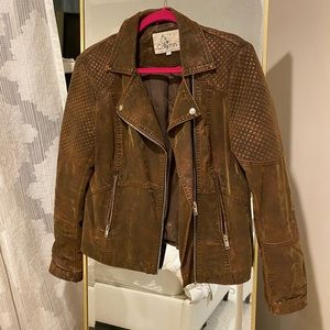 RUST Biker Jacket - ONE OF A KIND